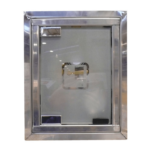 Protective cabinet - OCULTA - Nuevas líneas de extincion - wall-mount / with glass doors / stainless steel