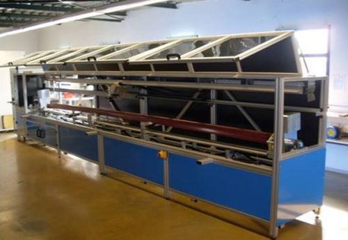 Thermographic test bench - DAM Group - automatic / for helicopter blades / for the aeronautical industry
