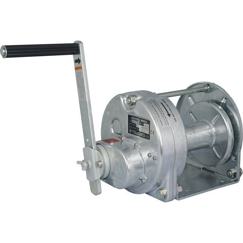 Manual winch - GM-3-GS-SI - Maxpull - wire rope / compact / gear