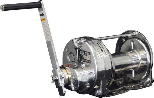 Manual winch - SB-10-SI - Maxpull - wire rope / compact / gear
