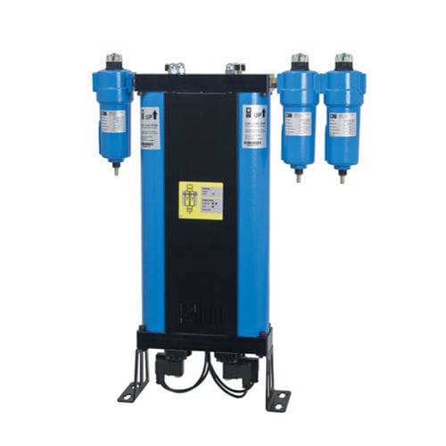 Heatless desiccant compressed air dryer - A-DRY 6-600 - Nitrogenium Innovations Filteration India - triple-level / compact