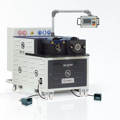 Orbital forming machine - DIEC 70/2 ROT - Industrial Manufacturing Machines srl - pipe-end / for pipes / sleeve