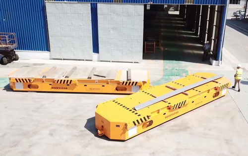 Synchronized transfer car - SYT.50.20 - Seyiton Transfer Carts - for heavy loads / for warehouse / battery-powered