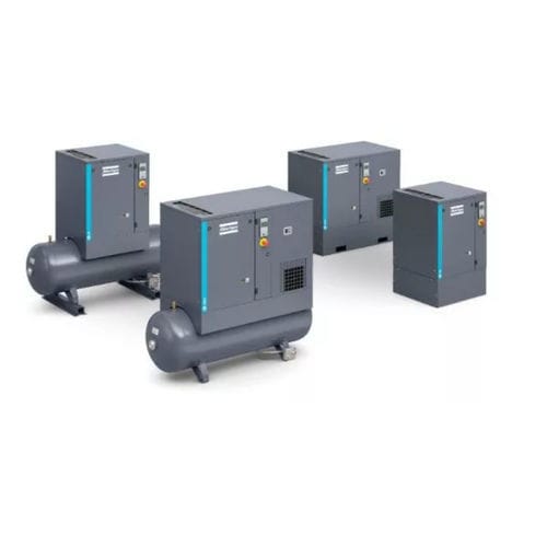 Screw compressor - G 2-7 - Atlas Copco Kompressoren und Drucklufttechnik GmbH - air / electric / stationary