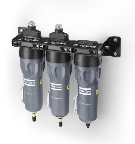 Compressed air filter - QD - Atlas Copco Kompressoren und Drucklufttechnik GmbH - wall / silicone-free