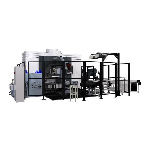 Robotic quality control cell - Chrono R4 - Picchi S.r.l. - unloading / feed / loading