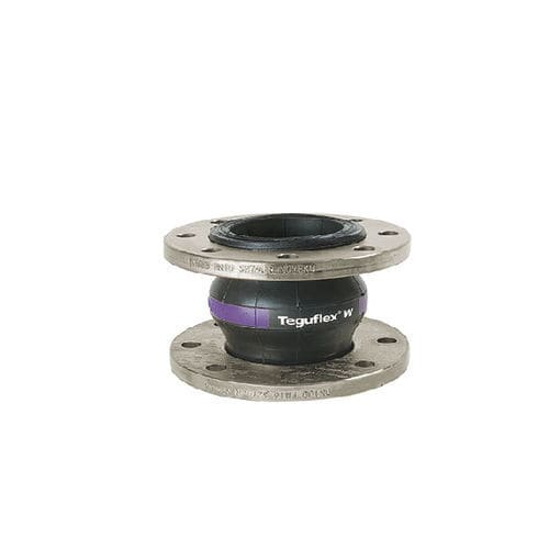 Rubber pipe expansion joint - TEGUFLEX® W - Trelleborg Expansion Joints - round / flange / for the chemical industry