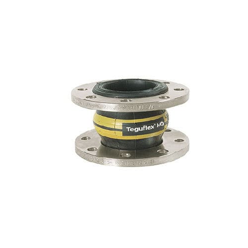 Rubber pipe expansion joint - TEGUFLEX® P HO - Trelleborg Expansion Joints - round / flange / for water