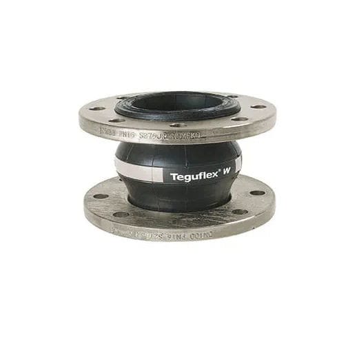 Rubber pipe expansion joint - TEGUFLEX® W - Trelleborg Expansion Joints - round / flange / for the food industry