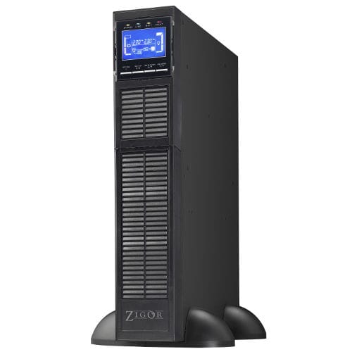 Double-conversion UPS - TIBER NG series - Zigor - single-phase / Eco mode / high-frequency
