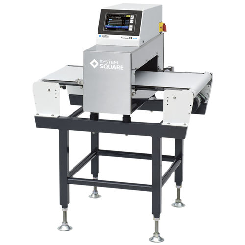 Tunnel type metal detector - SD3P-45 series - SYSTEM SQUARE Inc. - with conveyor / for the food industry
