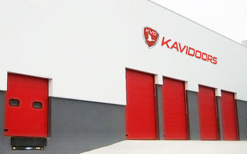 Lifting door - Kavidoors - sectional / steel / galvanised steel