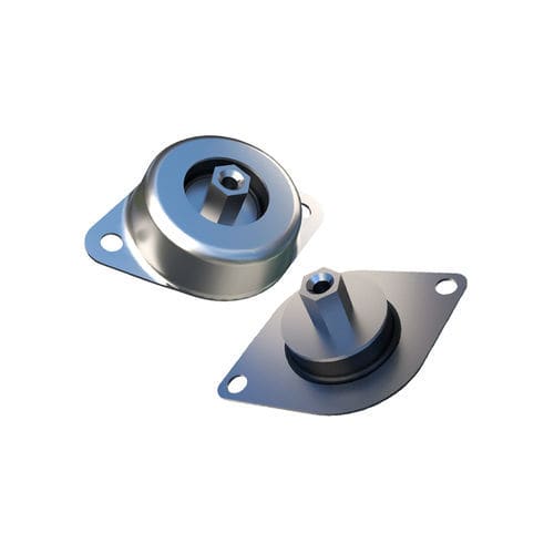 Cylindrical anti-vibration mount - VT series - Trelleborg Antivibration Solutions - rubber / for machinery / for cabinets
