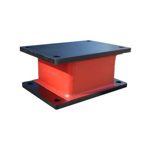Rectangular antivibration mount Sandwich Industrial AVS