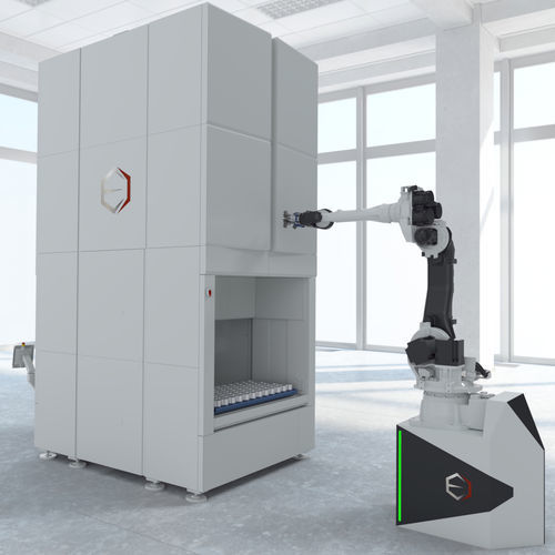 Robotic loading cell - EASYPROD PLUS - Engineering Data - unloading / for turning centers