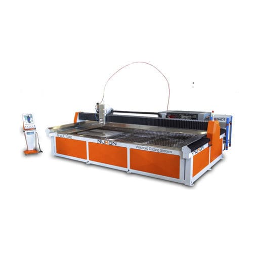 Waterjet cutting machine - N-WJL - Laser - for rubber / for aluminum / for stainless steel