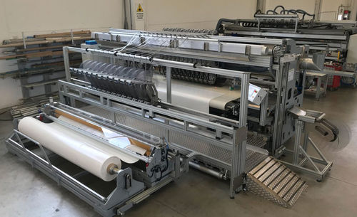 Automatic welding machine - SM-321-HA - SolarEdge Automation Machines S.p.A. - textile / multi-post
