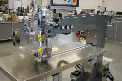 Hot air welding machine - SM-200-SA - SolarEdge Automation Machines S.p.A. - automatic / standalone / textile
