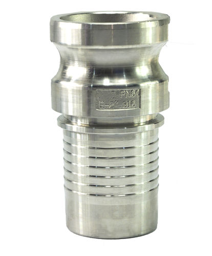 Hydraulic fitting - EF series - LUXECASTING INTERNATIONAL GROUP - quick / stainless steel / female