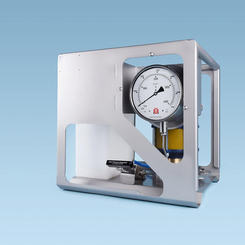 Bolt tensioner hydraulic power pack - APU series - GLOBE Airmotors, Test Equipment & Motion Control - air-driven / high-pressure / compact