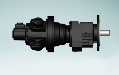 Radial piston air motor - RM510 series - GLOBE Airmotors, Test Equipment & Motion Control - for heavy-duty applications / for hydraulic pumps / for materials handling