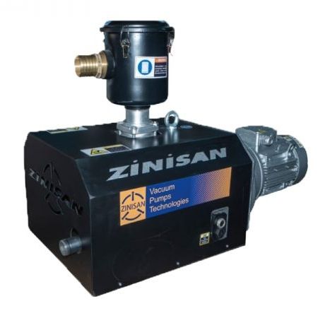 Rotary claw vacuum pump - ZKV series - Zinisan - dry / single-stage / low energy consumption