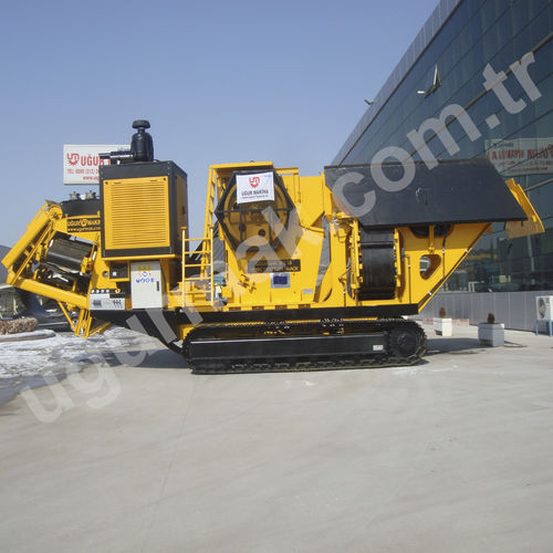 Jaw crusher - UPK - Uğurmak Crushing and Screening Plants - mobile / crawler
