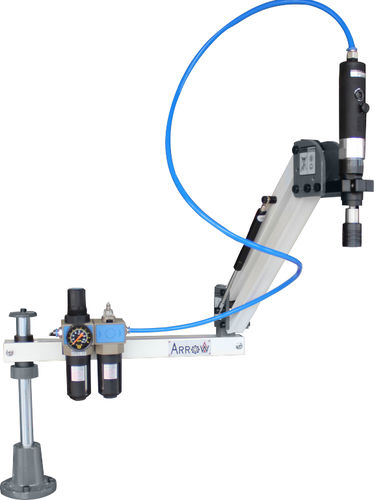 Swing-arm tapping machine - BTP12 - Didelon - pneumatic / compact