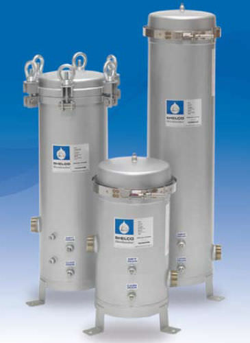 Multi-cartridge filter housing - 7FOS series - Shelco Filters - for liquids / stainless steel / sanitary