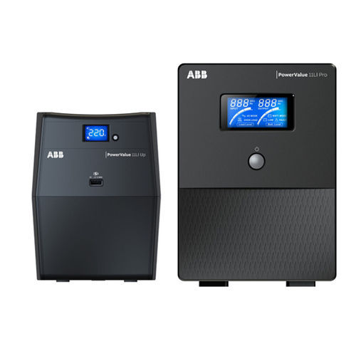 Line-interactive UPS - Power Value 11LI - ABB UPS and power conditioning products - AC / single-phase / with LCD display