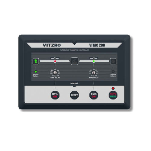 Automatic transfer switch controller - VITAC 200 - VitzroEM Co., Ltd.