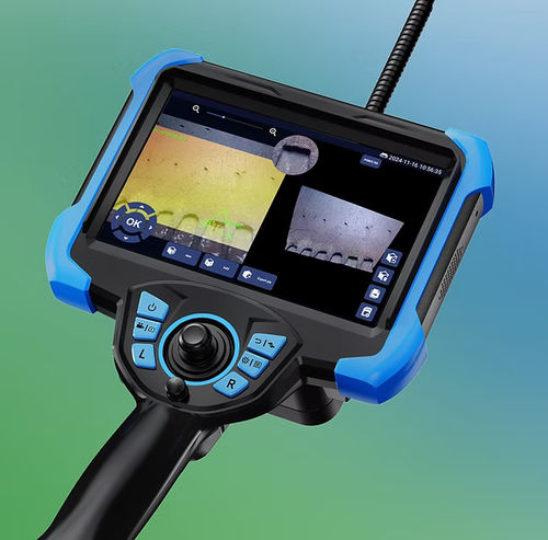Flexible videoscope - R - NDTec AG - USB / portable / interchangeable probe