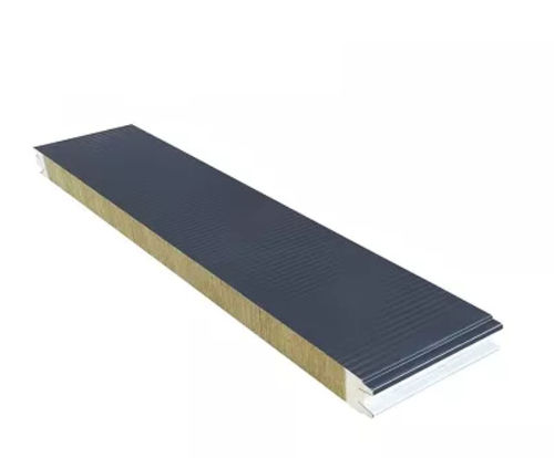 Mineral wool core sandwich panel - BRDECO - rock wool core / steel facing / with stainless steel facing