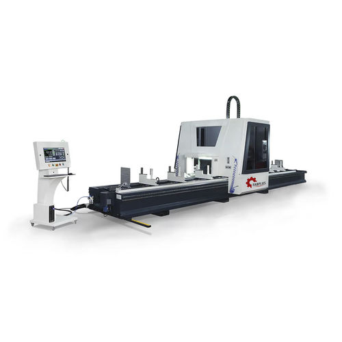 5-axis machining center - Fabplus - vertical / for PVC / for aluminum
