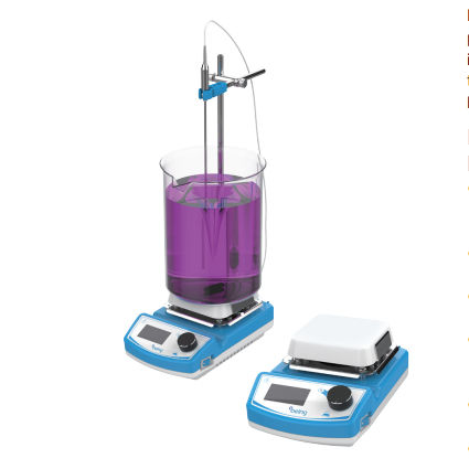 Magnetic laboratory stirrer - BM series - SHANGHAI BLUEPARD INSTRUMENTS CO.,LTD - digital / for highly viscous products / for low-viscosity materials