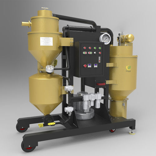 Automatic sandblasting machine - DV60/80  - Tongbao Surface Processing Equipment - pressure / mobile / with self-generated vacuum