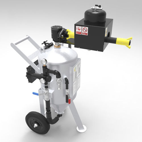 Automatic sandblaster - TB-DB225 - Tongbao Surface Processing Equipment - pressure / mobile / for surface treatment
