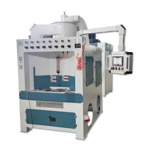 Automated sandblasting machine - TB-SC1419 - Tongbao Surface Processing Equipment - suction / rotating table / for surface treatment