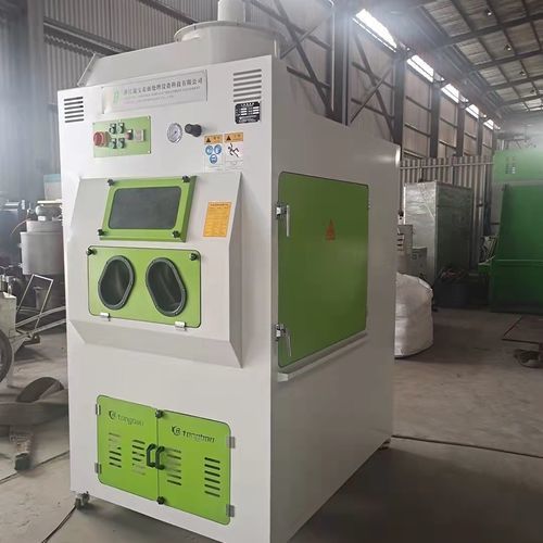 Suction blast cabinet - TB-SN1200A - Tongbao Surface Processing Equipment - manual / with turntable / for heavy-duty applications