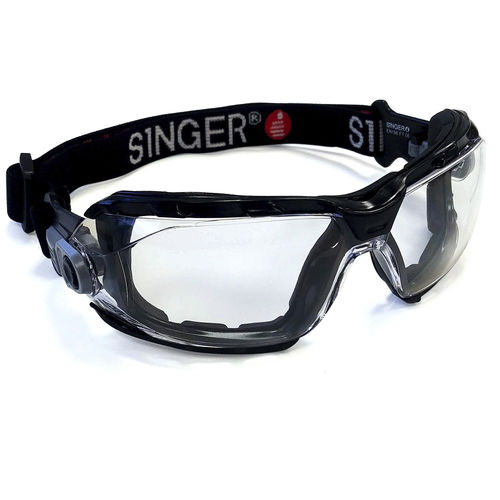 Polycarbonate safety glasses EVALASTE SINGER Frères foam / with