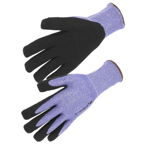 Anti-perforation protection gloves - PIC13F - SINGER Frères - high-density polyethylene (HDPE) / nitrile / EN 388