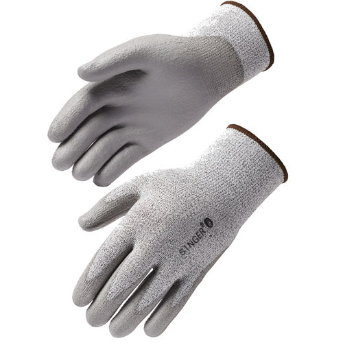 Work protection gloves - PHD5PU - SINGER Frères - handling / industrial / anti-cut