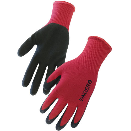 Handling protection gloves - NYM13LAT - SINGER Frères - mechanical protection / latex / polyester