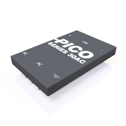 Encapsulated power supply - 30AC series - Pico Electronics - AC/DC / regulated / dual-output