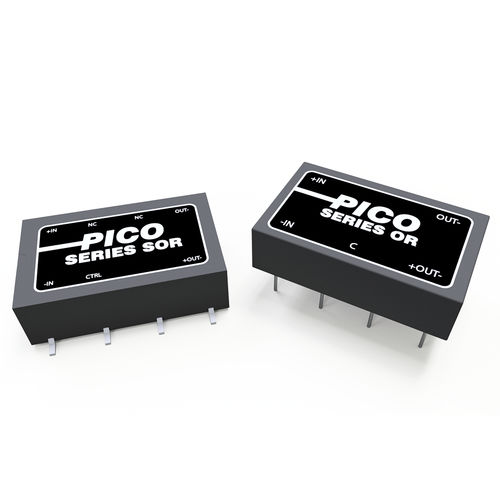 Encapsulated DC/DC converter - OR & SOR Series - Pico Electronics - SMD / plug-in / regulated
