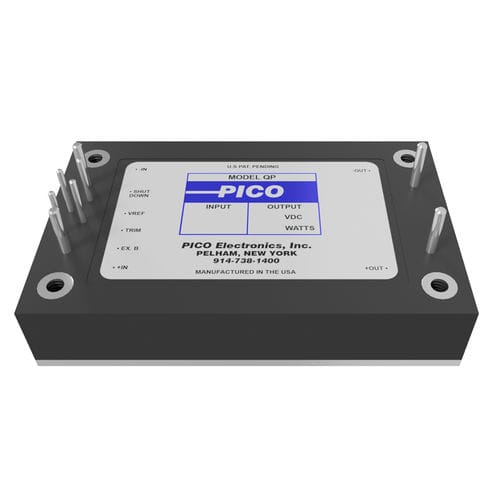 Encapsulated DC/DC converter module - QP Series - Pico Electronics - plug-in / 2:1 input voltage range / regulated