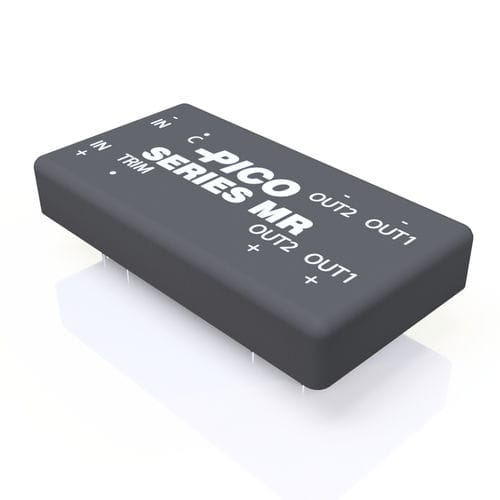 Encapsulated DC-DC converter - MR Series - Pico Electronics - regulated / 2:1 input voltage range / 3:1 input voltage range
