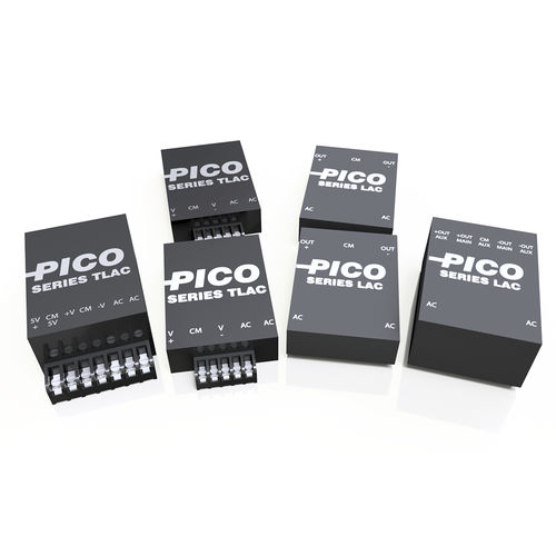 Encapsulated power supply - LAC series - Pico Electronics - AC/DC / regulated / dual-output
