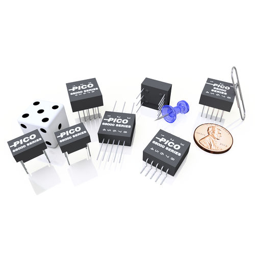 Pulse transformer - 68200 Series - Pico Electronics - encapsulated / protection / for electrical networks