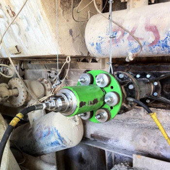 Powerful air cannon - Turbo-Flow™ - FLOW INDUSTRIES - high-pressure / automatic / remotely controlled